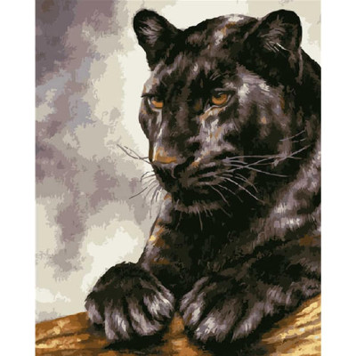 Картина за номерами Розкішна пантера 40х50 см VA-2970