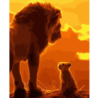 Картина по номерам Будущий король 40х50 см VA-3128