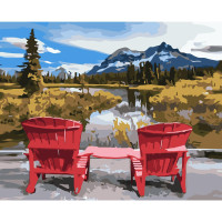 Картина за номерами Вид на природу 40х50 см VA-3192