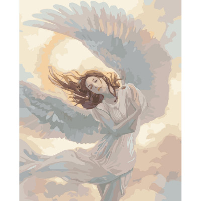 Картина за номерами Ангел у небі 40х50 см VA-3246