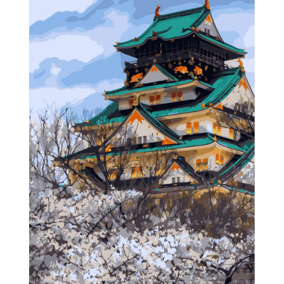 Картина по номерам Цветущая Япония 40х50 см VA-3312