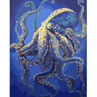 Картина за номерами Морський мешканець 40х50 см VA-3410