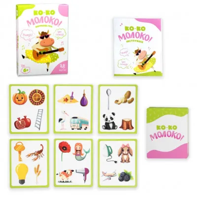 Настільна гра Strateg Коко-Молоко українською мовою (30386) Настільна гра Strateg Коко-Молоко українською мовою (30386)