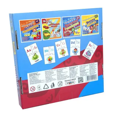 Пазлы Strateg "English alphabet" (eng) (539) Пазлы Strateg "English alphabet" (eng) (539)