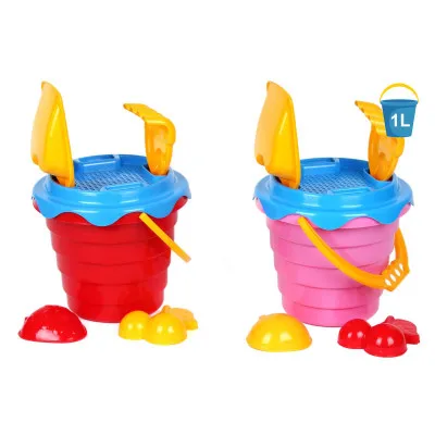 Набір для гри з піском ТехноК "Дитяче відерце" 6 елементів арт 0472