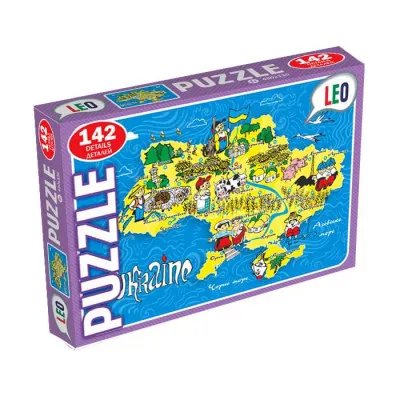 Пазли Strateg Лео "Україна" (068-01) Пазли Strateg Лео "Україна" (068-01)