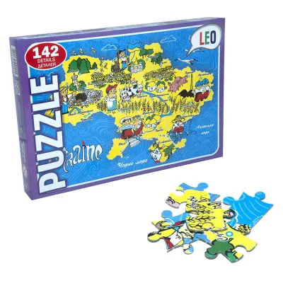 Пазли Strateg Лео "Україна" (068-01) Пазли Strateg Лео "Україна" (068-01)