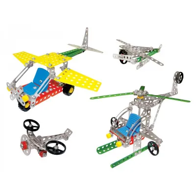 Конструктор металлический ТехноК Воздушный транспорт 189 деталей (1042) Конструктор металлический ТехноК Воздушный транспорт 189 деталей (1042)
