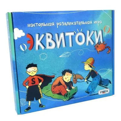 Настольная игра Strateg "Эквитоки 224 карточки" (рус) (11) Настольная игра Strateg "Эквитоки 224 карточки" (рус) (11)