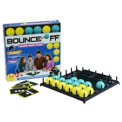 Настільна гра Strateg "BOUNCE OFF" (рус) (126) Настільна гра Strateg "BOUNCE OFF" (рус) (126)