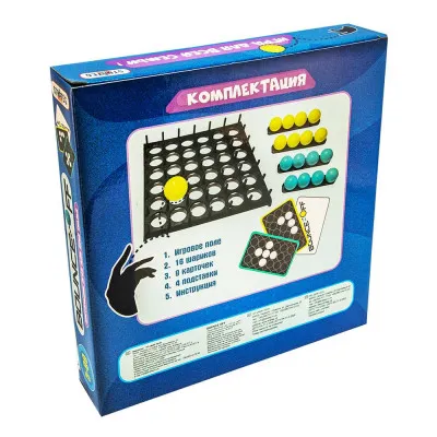 Настільна гра Strateg "BOUNCE OFF" (рус) (126) Настільна гра Strateg "BOUNCE OFF" (рус) (126)