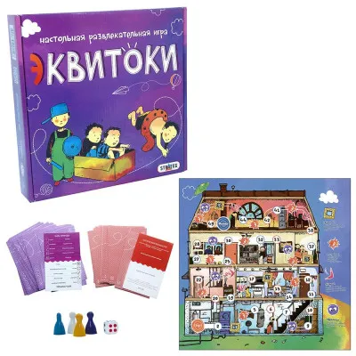 Настольная игра Strateg "Эквитоки 112 карточек" (рус) (12) Настольная игра Strateg "Эквитоки 112 карточек" (рус) (12)