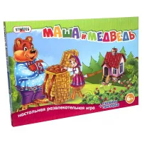 Настільна гра Strateg "Маша та ведмідь" (рус) (183)