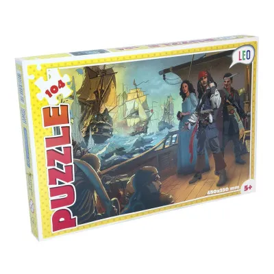 Пазли Strateg Лео "Пірати" (200-2)