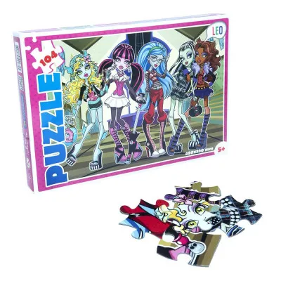 Пазли Strateg Лео "Школа монстрів" (200-6) Пазли Strateg Лео "Школа монстрів" (200-6)