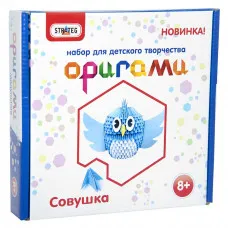 Набір для дитячої творчості Strateg "Модульне орігамі: совушка" (рус) (203-5)