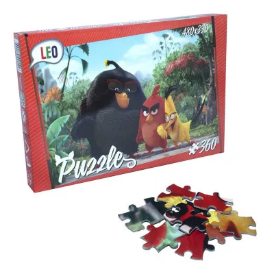 Пазли Strateg Лео "Злі пташки" (207-2) Пазли Strateg Лео "Злі пташки" (207-2)