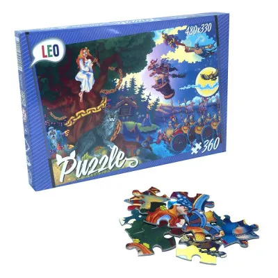 Пазлы Strateg Лео "Казки Пушкіна" (207-11) Пазлы Strateg Лео "Казки Пушкіна" (207-11)