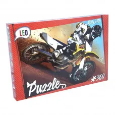 Пазлы Strateg Лео "Мотоцикліст" (207-3)