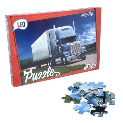 Пазлы Strateg Лео "Машина" (207-5) Пазлы Strateg Лео "Машина" (207-5)