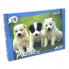 Пазлы Strateg Лео "Собачки" (207-6)