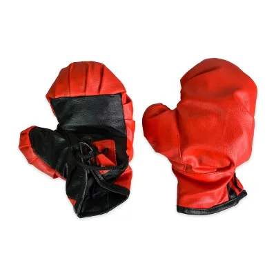 Боксерський набір червоно-чорні рукавички та лапа Strateg (2085) Боксерський набір червоно-чорні рукавички та лапа Strateg (2085)