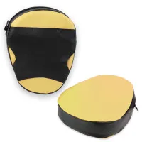 Лапи боксерські жовто-чорні Strateg 2 шт (2091)