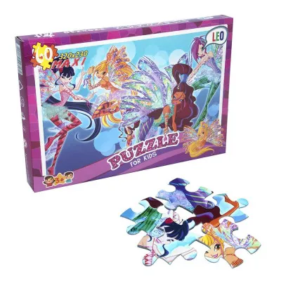 Пазли Strateg Лео "Феї вінкс" (217-05) Пазли Strateg Лео "Феї вінкс" (217-05)