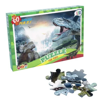 Пазли Strateg Лео "Дінозаврі" (217-06) Пазли Strateg Лео "Дінозаврі" (217-06)