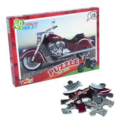 Пазли Strateg Лео "Мотоцикл" (217-09) Пазли Strateg Лео "Мотоцикл" (217-09)