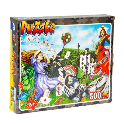 Пазли Strateg Лео "Світ задзеркалля" (22201)