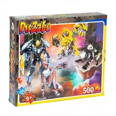 Пазли Strateg Лео "Роботи" (22202)