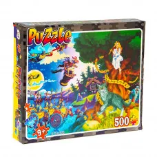 Пазли Strateg Лео "Сказки Пушкіна" (22204)