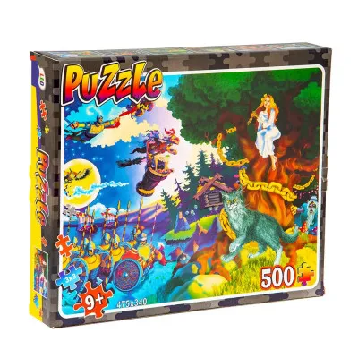 Пазли Strateg Лео "Сказки Пушкіна" (22204)