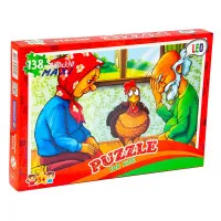 Пазли Strateg Лео "Курочка ряба" (22313)