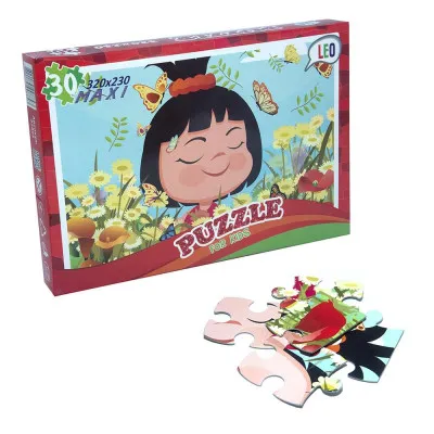 Пазлы Strateg Лео "Дівчинка" (22802) Пазлы Strateg Лео "Дівчинка" (22802)