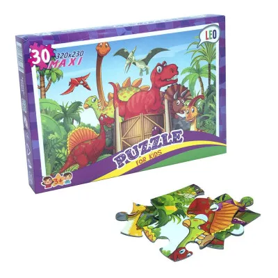 Пазлы Strateg Лео "Динозаврики" (22803) Пазлы Strateg Лео "Динозаврики" (22803)