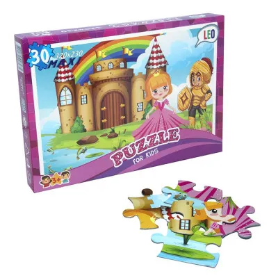 Пазлы Strateg Лео "Принцеса та лицар" (22811) Пазлы Strateg Лео "Принцеса та лицар" (22811)