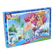 Пазли Strateg Лео "Русалоньки" (22812)