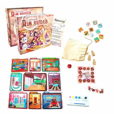 Настольная игра Strateg "Дім янголів" (укр) (30101) Настольная игра Strateg "Дім янголів" (укр) (30101)