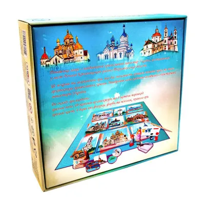 Настольная игра Strateg "Почаївська лавра" (укр) (30102) Настольная игра Strateg "Почаївська лавра" (укр) (30102)