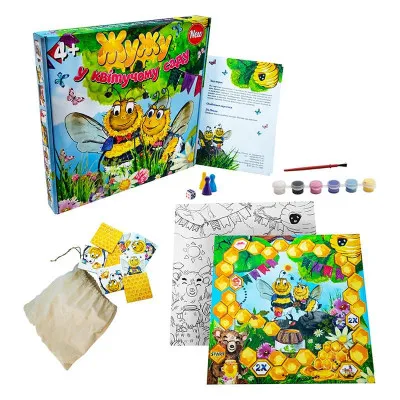 Настільна гра Strateg "Жу Жу у квітучому саду" (укр) (30201) Настільна гра Strateg "Жу Жу у квітучому саду" (укр) (30201)