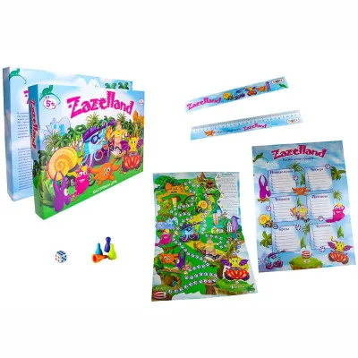 Настільна гра Strateg "Zazelland" (рус) (30213) Настільна гра Strateg "Zazelland" (рус) (30213)