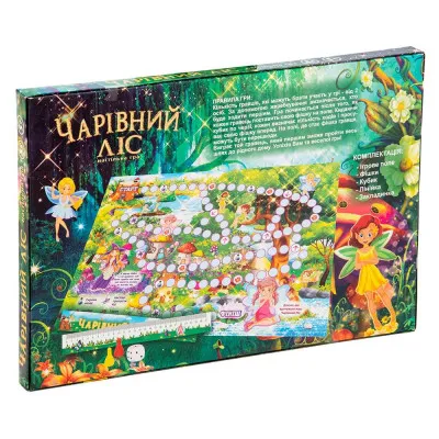 Настільна гра Strateg "Чарівний ліс" (укр) (30215) Настільна гра Strateg "Чарівний ліс" (укр) (30215)