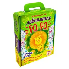 Настільна гра Strateg "Левеня Ро Ро" (30262)