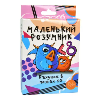 Настольная игра Strateg Маленький умник развивающая на украинском языке 30271