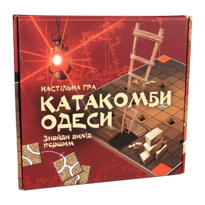 Настільна гра Strateg Катакомби Одеси українською мовою (30285)