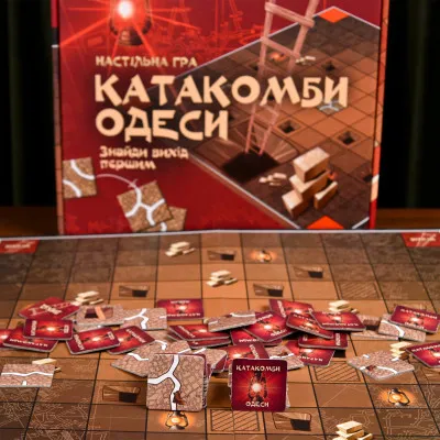 Настільна гра Strateg Катакомби Одеси українською мовою (30285)