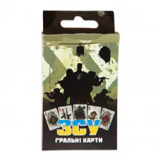 Настольная игра Strateg ВСУ карточная на украинском языке (30287)