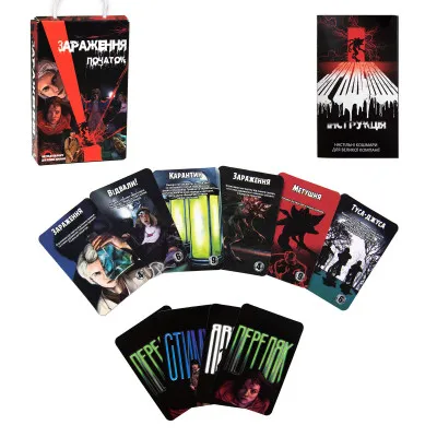 Настільна гра Strateg ЗАРАЖЕННЯ - ПОЧАТОК українською мовою (30319) Настільна гра Strateg ЗАРАЖЕННЯ - ПОЧАТОК українською мовою (30319)